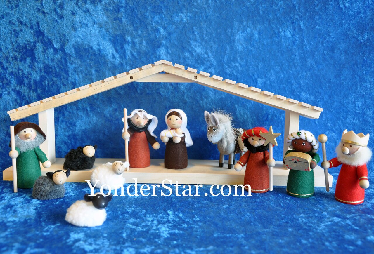 Nativity Scene from Estonia